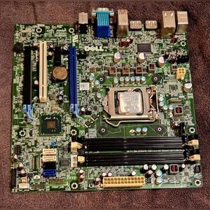 Dell Green and Black Motherboard